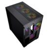 کیس کامپیوتر تویستد مایندز مدل Twisted Minds Bullet-07 Black - Image 3
